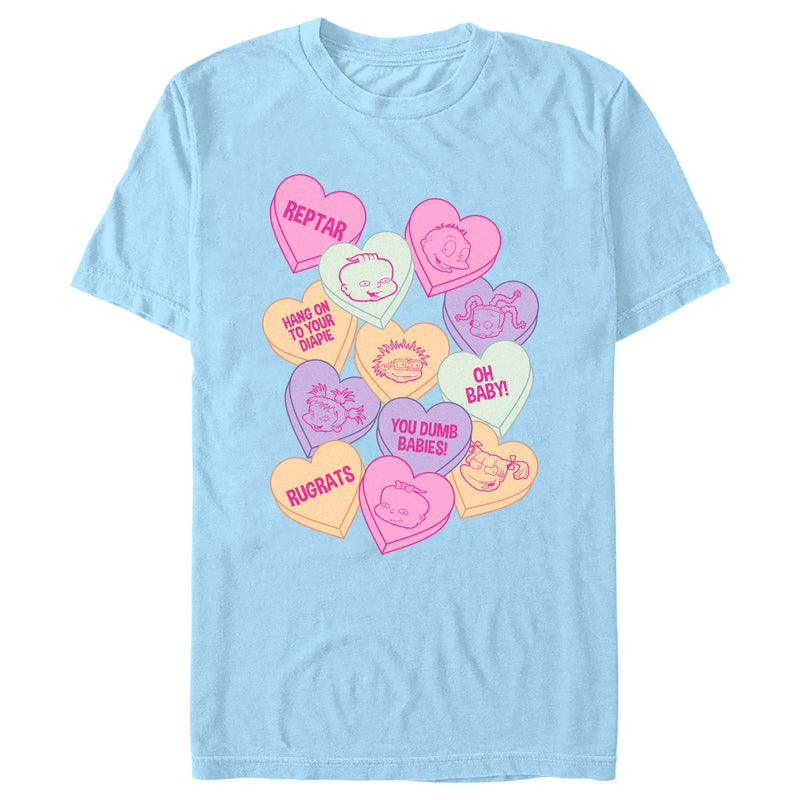 Men's Rugrats Candy Hearts T-Shirt
