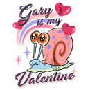 Junior's SpongeBob SquarePants Gary is My Valentine T-Shirt