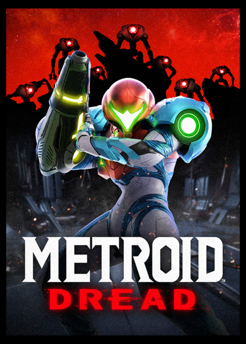 Junior's Nintendo Metroid Dread Poster T-Shirt