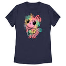 Women's DreamWorks: Gabby's Dollhouse Colorful Pandy Paws T-Shirt