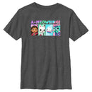 Boy's DreamWorks: Gabby's Dollhouse A-Meowsing Gabby and Friends T-Shirt