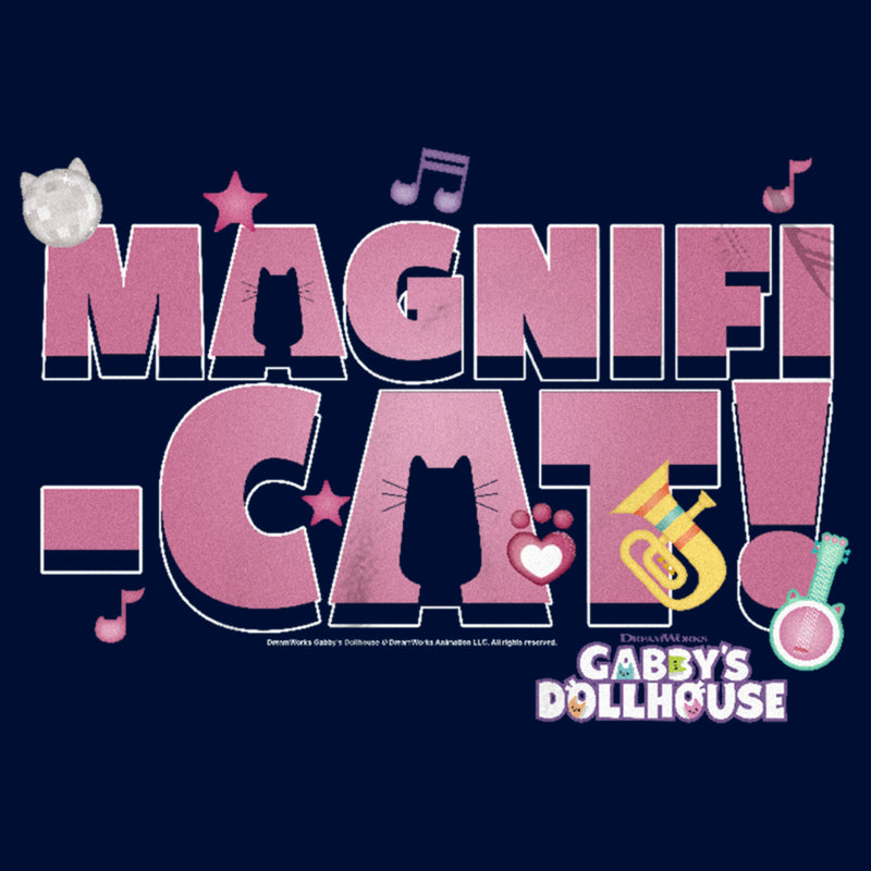 Boy's DreamWorks: Gabby's Dollhouse Magnifi-Cat! T-Shirt