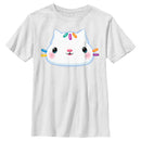 Boy's DreamWorks: Gabby's Dollhouse Cakey Paws Big Face T-Shirt