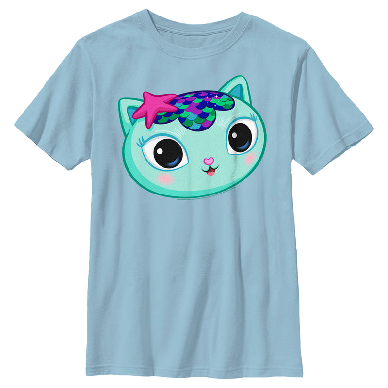 Boy's DreamWorks: Gabby's Dollhouse Mercat Big Face T-Shirt