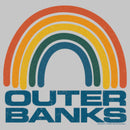 Junior's Outer Banks Rainbow Logo T-Shirt