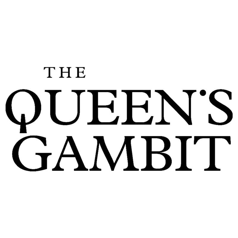 Men's The Queen's Gambit White Logo T-Shirt