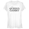 Junior's The Queen's Gambit White Logo T-Shirt