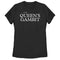 Women's The Queen's Gambit Black Logo T-Shirt