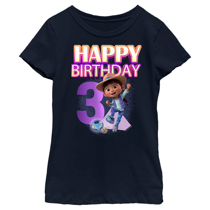Girl's Ridley Jones Ridley 3rd Birthday T-Shirt