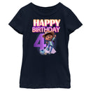 Girl's Ridley Jones Ridley 4th Birthday T-Shirt