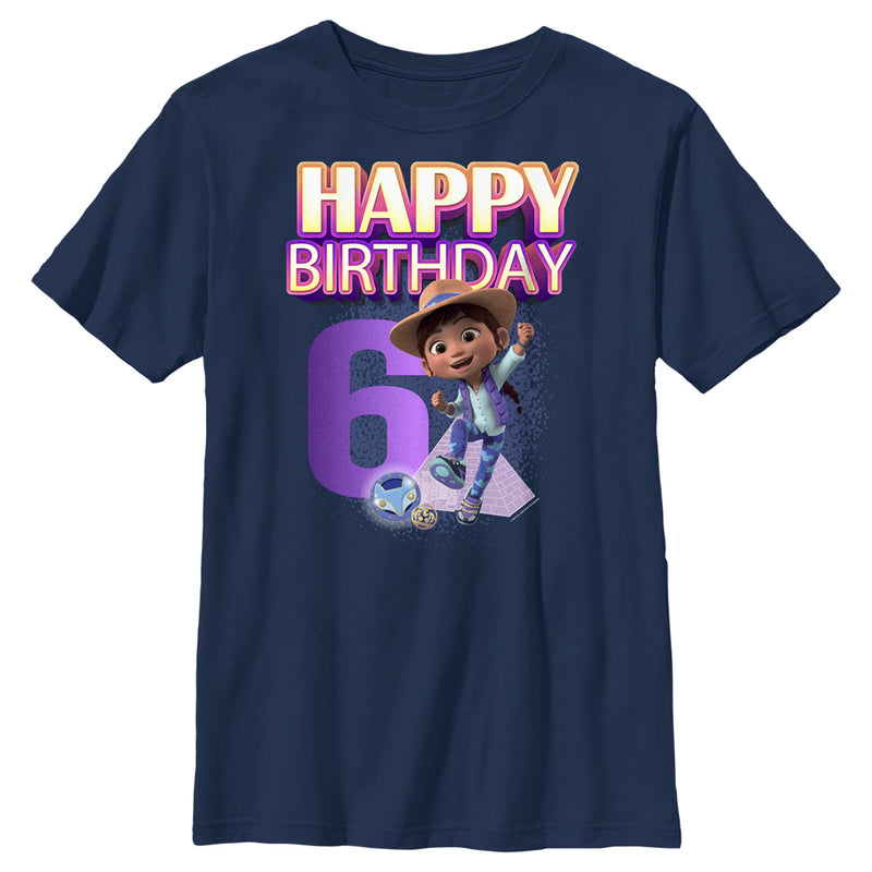 Boy's Ridley Jones Ridley 6th Birthday T-Shirt