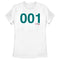 Women's Squid Game Player 001 T-Shirt