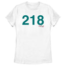 Women's Squid Game Player 218 T-Shirt