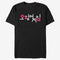 Men's Squid Game Korean Logo Black T-Shirt