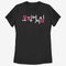 Women's Squid Game Korean Logo Black T-Shirt