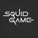 Junior's Squid Game Logo Black T-Shirt