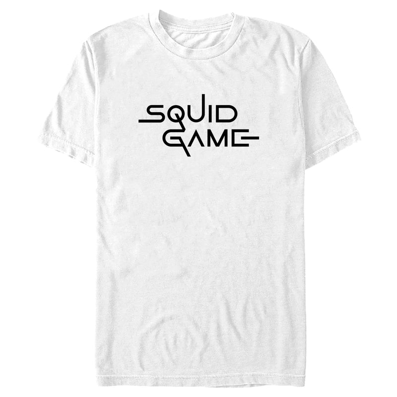 Men's Squid Game Logo White T-Shirt