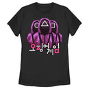 Women's Squid Game Worker Soldier Manager T-Shirt