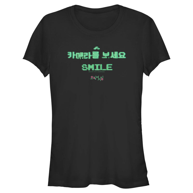 Junior's Squid Game Smile T-Shirt