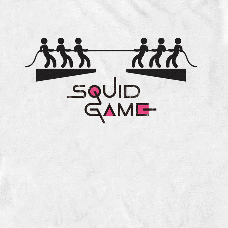 Men's Squid Game Stick Figure Tug of War T-Shirt