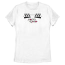 Women's Squid Game Stick Figure Tug of War T-Shirt