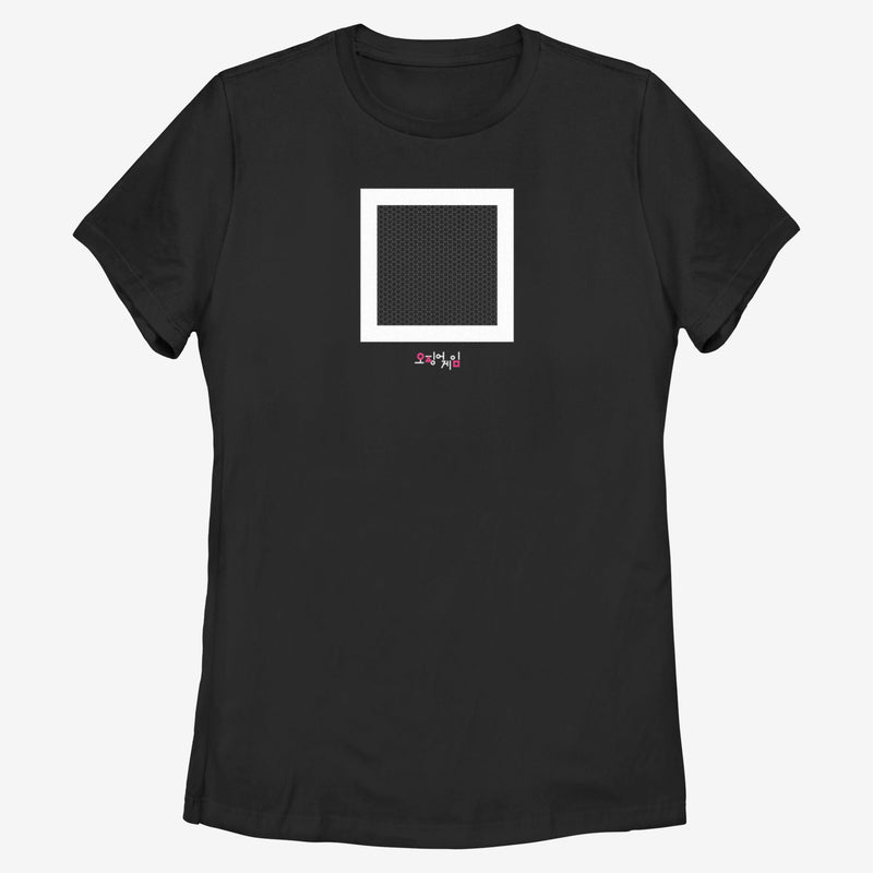 Women's Squid Game Square Symbol T-Shirt