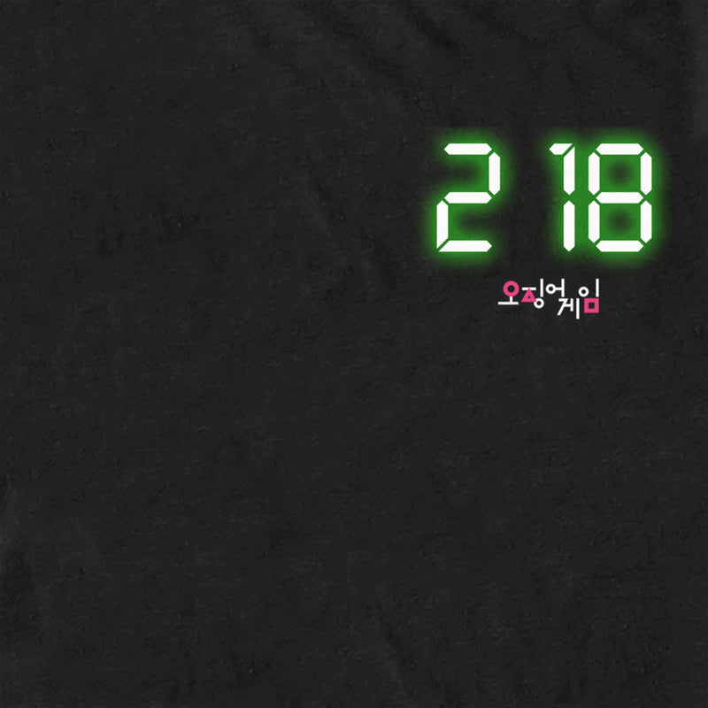 Men's Squid Game 218 Digital T-Shirt