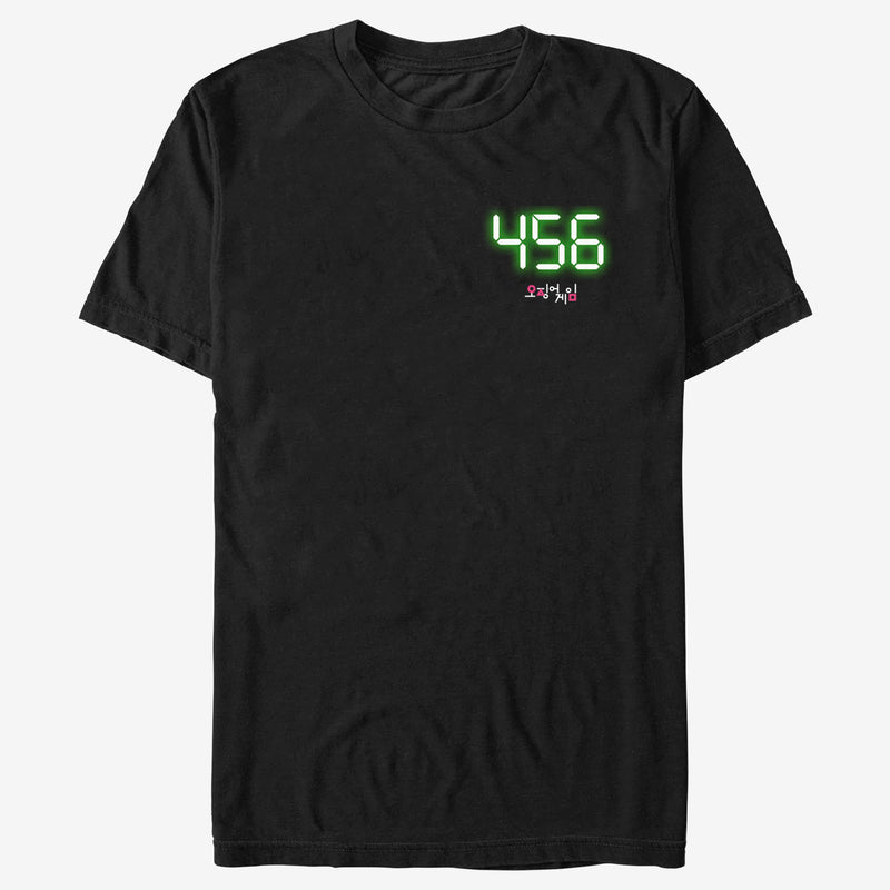 Men's Squid Game 456 Digital T-Shirt