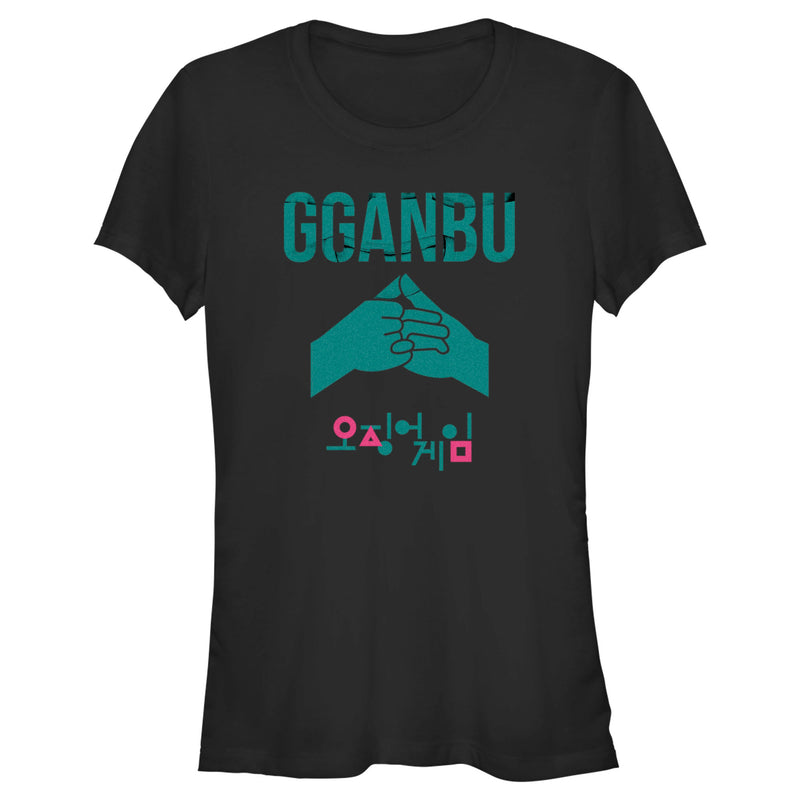 Junior's Squid Game Gganbu Hands T-Shirt