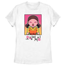 Women's Squid Game Neon Doll T-Shirt