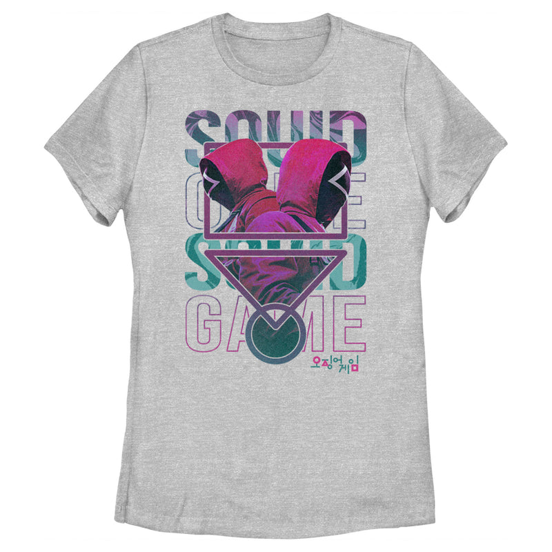 Women's Squid Game Symbols T-Shirt