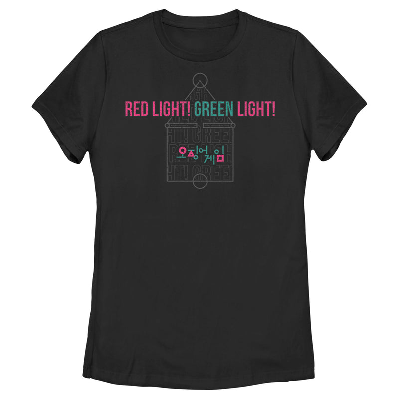 Women's Squid Game Red Light Green Light T-Shirt