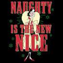 Junior's One Hundred and One Dalmatians Villains Cruella Naughty Is The New Nice T-Shirt