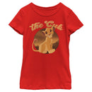 Girl's Lion King Simba The Cub T-Shirt