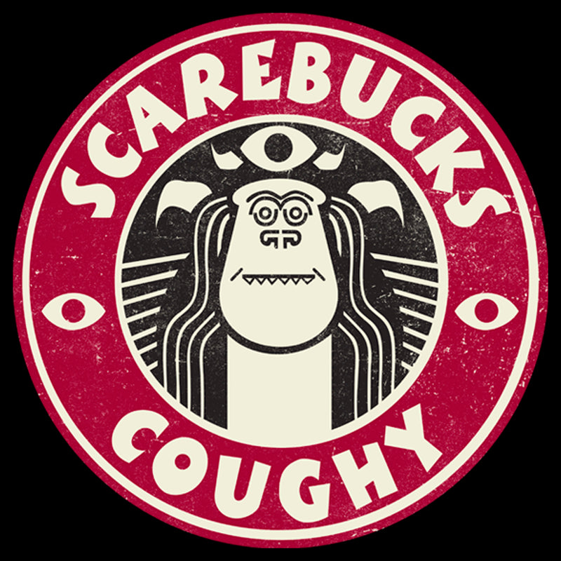 Men's Monsters at Work Scarebucks Coughy T-Shirt