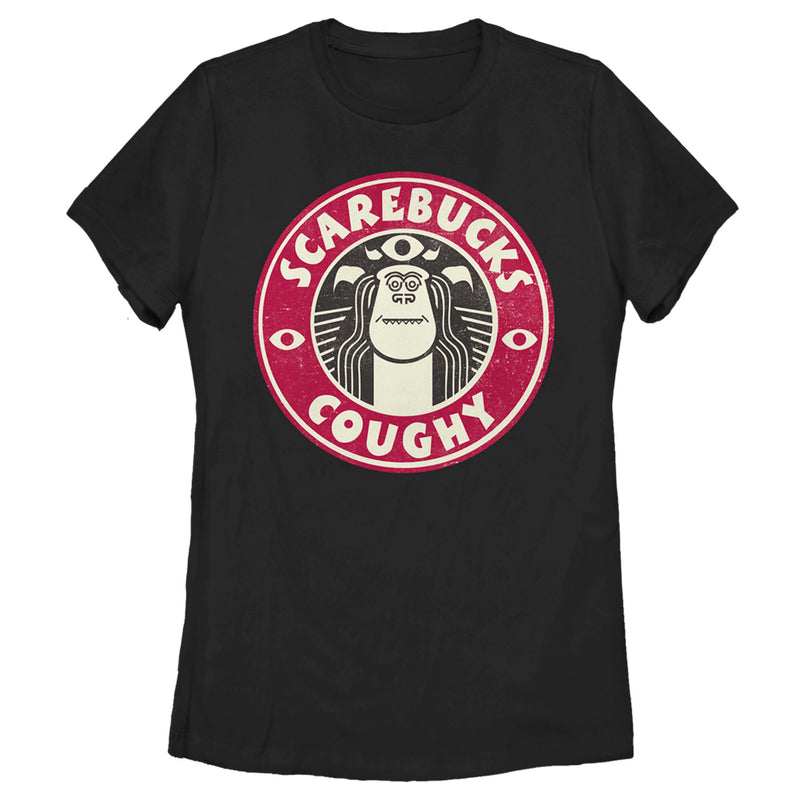 Women's Monsters at Work Scarebucks Coughy T-Shirt