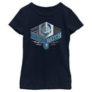 Girl's Star Wars: The Bad Batch Square Logo T-Shirt