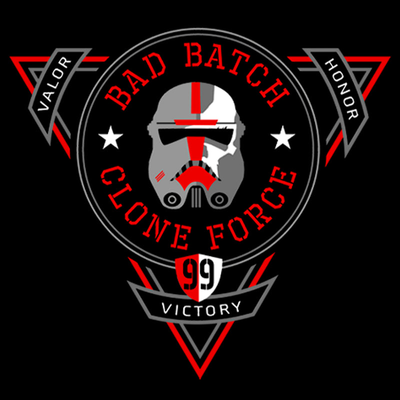 Junior's Star Wars: The Bad Batch Badge T-Shirt