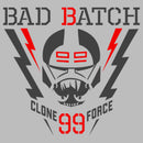 Girl's Star Wars: The Bad Batch Lightning Logo T-Shirt