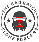 Junior's Star Wars: The Bad Batch Clone Force 99 Badge T-Shirt