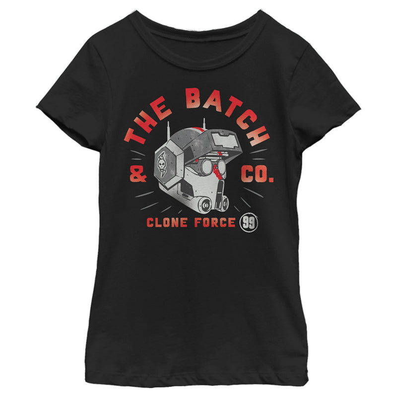 Girl's Star Wars: The Bad Batch Clone Force 99 & Co. T-Shirt
