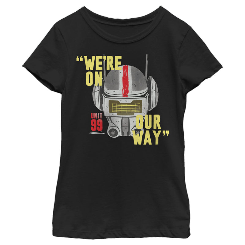 Girl's Star Wars: The Bad Batch We're On Our Way T-Shirt