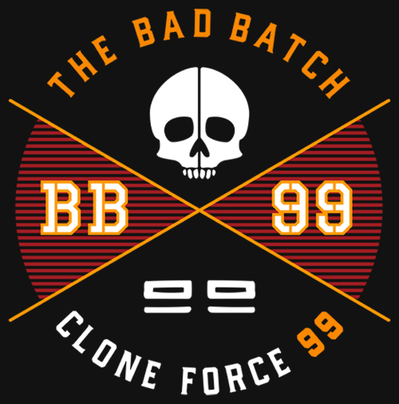 Girl's Star Wars: The Bad Batch Skull Logo T-Shirt