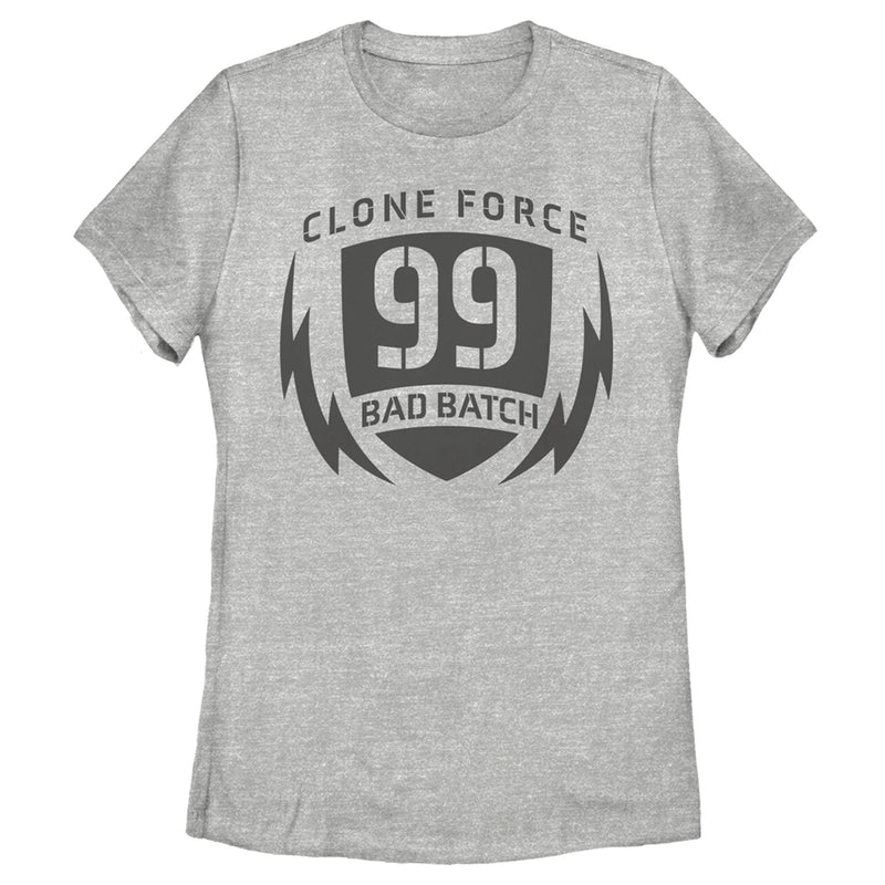 Women's Star Wars: The Bad Batch Clone Force 99 Logo T-Shirt