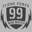 Junior's Star Wars: The Bad Batch Clone Force 99 Logo T-Shirt