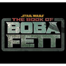 Men's Star Wars: The Book of Boba Fett Distressed Logo Pull Over Hoodie