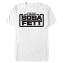 Men's Star Wars: The Book of Boba Fett Black Logo T-Shirt