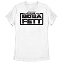 Women's Star Wars: The Book of Boba Fett Black Logo T-Shirt