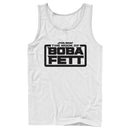 Men's Star Wars: The Book of Boba Fett Black Logo Tank Top