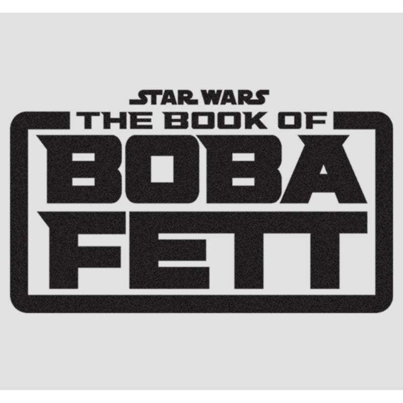 Women's Star Wars: The Book of Boba Fett Black Logo Racerback Tank Top